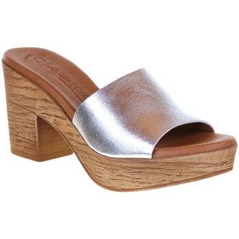 Zapatos Mujer Zuecos (Mules) Patricia Miller 3257 Plata