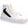 Zapatos Hombre Deportivas Moda Guess FM5EHI ELE12 EDERLE HIGH-WHIBLACK Blanco