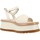 Zapatos Mujer Sandalias Elvio Zanon EQ5201X Beige