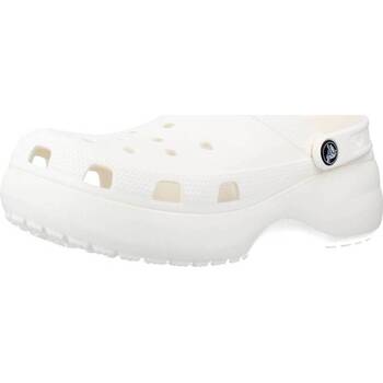 Zapatos Zuecos (Clogs) Crocs CLASSIC PLATFORM CLOG W Blanco