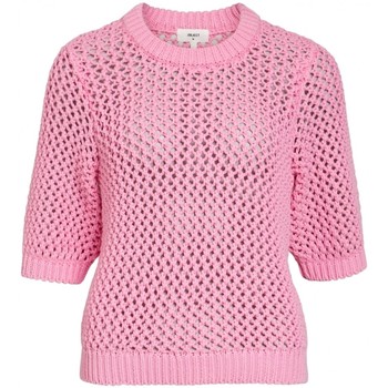 textil Mujer Jerséis Object Ronaska Knit - Begonia Pink Rosa