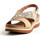 Zapatos Mujer Sandalias Paula Urban 2-456 Beige