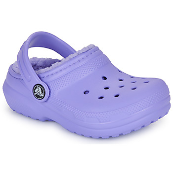 Zapatos Niña Zuecos (Clogs) Crocs Classic Lined Clog T Violeta