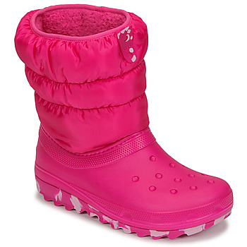 Zapatos Niña Botas de nieve Crocs Classic Neo Puff Boot K Rosa