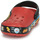 Zapatos Niño Zuecos (Clogs) Crocs FL Cars Lights Band Clog T Rojo