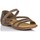 Zapatos Mujer Sandalias Interbios 4476 Verde