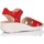 Zapatos Mujer Sandalias Laura Azaña Cuñas Laura Azaña 25405 Mujer Rojo Rojo