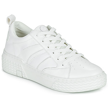 Zapatos Mujer Zapatillas altas Palladium EGO 03 LEA~WHITE/WHITE~M Blanco