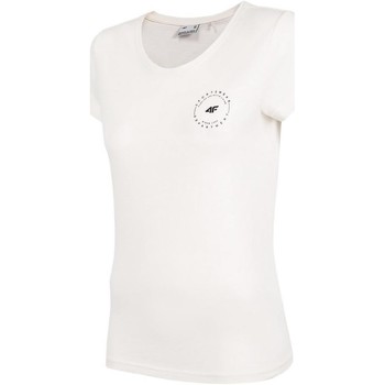 textil Mujer Camisetas manga corta 4F TSD033 Blanco