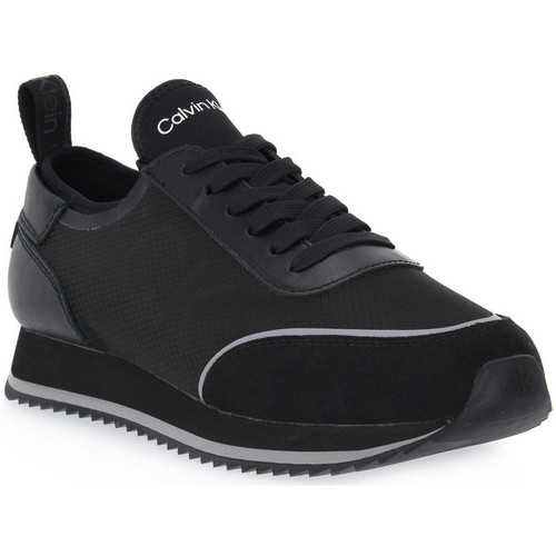Zapatos Hombre Zuecos (Mules) Calvin Klein Jeans BEH LOW TOP LACE Negro
