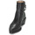 Zapatos Mujer Botas de caña baja Freelance CALAMITY 4 WEST DOUBLE ZIP BOOT Negro