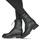 Zapatos Mujer Botas de caña baja Freelance LUCY COMBAT LACE UP BOOT Negro