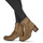 Zapatos Mujer Botines Freelance JUSTY 7 SMALL GERO BUCKLE Marrón
