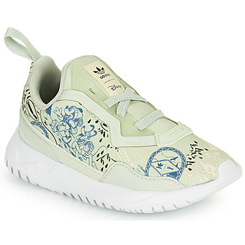 Zapatos Niños Zapatillas bajas adidas Originals ORIGINALS FLEX EL I Blanco / Verde