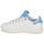 Zapatos Niños Zapatillas bajas adidas Originals STAN SMITH J Blanco / Azul