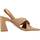 Zapatos Mujer Sandalias Angel Alarcon 22114 526F Beige
