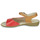 Zapatos Mujer Sandalias Dorking ODA Rojo / Marrón