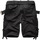 textil Hombre Shorts / Bermudas Surplus Pantalones cortos militares Division Shorts Negro