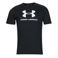 textil Hombre Camisetas manga corta Under Armour UA Sportstyle Logo SS Negro / Blanco
