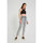 textil Mujer Pantalones Robin-Collection Jeans Rotos Cintura Alta D Gris