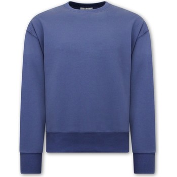 textil Hombre Sudaderas Tony Backer Basic Oversize Fit Sweatshirt Blauw Azul