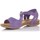 Zapatos Mujer Sandalias Interbios 4483 Violeta