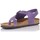 Zapatos Mujer Sandalias Interbios 7162 Violeta