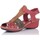 Zapatos Mujer Sandalias 48 Horas 314003 Rojo