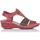 Zapatos Mujer Sandalias 48 Horas 314003 Rojo