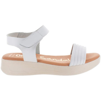 Zapatos Niños Sandalias Oh My Sandals Sandalia velcro -5114 para niña color blanco Blanco