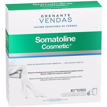 Belleza Tratamiento adelgazante Somatoline Cosmetic Drenante Vendas Kit Completo Acción Reductora Choque 