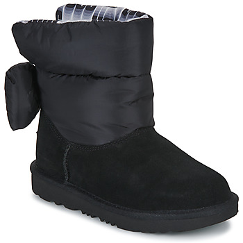 Zapatos Niña Botas de nieve UGG BAILEY BOW MAXI Negro