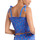 textil Mujer Tops / Blusas Lisca Top corto con fruncido Java Azul