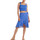 textil Mujer Tops / Blusas Lisca Top corto con fruncido Java Azul