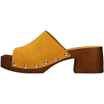 Zapatos Mujer Sandalias Pregunta ME58481 Amarillo