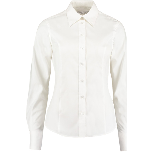 textil Mujer Camisas Kustom Kit KK702 Blanco