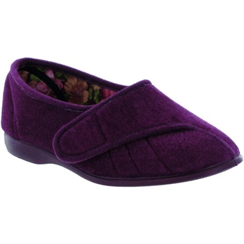 Zapatos Mujer Pantuflas Gbs Audrey Velcro Violeta
