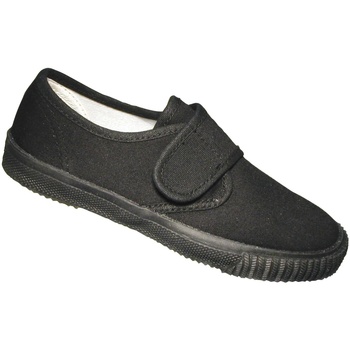 Zapatos Niños Multideporte Mirak Velcro Plimsolls Negro
