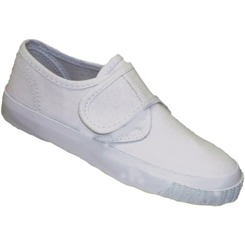 Zapatos Niños Multideporte Mirak Velcro Plimsolls Blanco