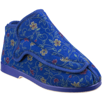 Zapatos Mujer Pantuflas Gbs Extra Wide Azul