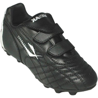 Zapatos Niño Fútbol Mirak Forward Velcro Screw-In Negro
