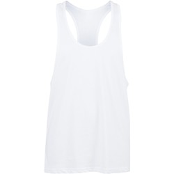 textil Hombre Camisetas sin mangas Skinni Fit SF236 Blanco