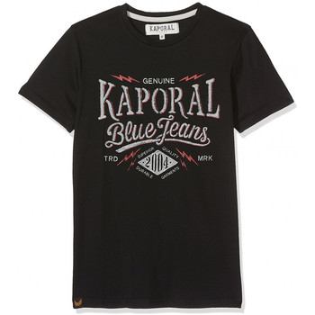 textil Niño Tops y Camisetas Kaporal Tee-Shirt Garçon Naker Noir Negro