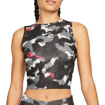 textil Mujer Tops y Camisetas Nike TOP SPORT GRIS MUJER  DRI-FIT DM7704 35