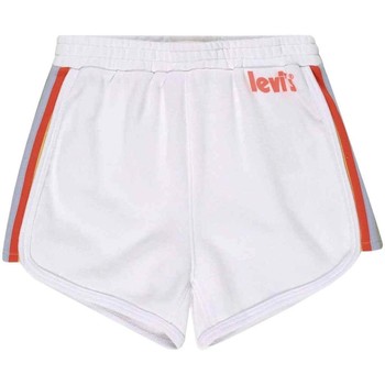 textil Niña Shorts / Bermudas Levi's LVG FRENCH TERRY SHORT Blanco