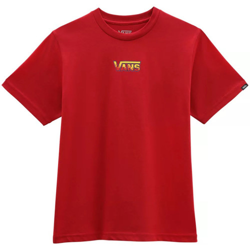 textil Niño Tops y Camisetas Vans VN0A7TJJ14A1 TAILSLIDE-CHILI PEPPER Rojo