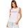 textil Mujer Camisetas manga corta Wrangler T-shirt sans manches  Rétro Blanco