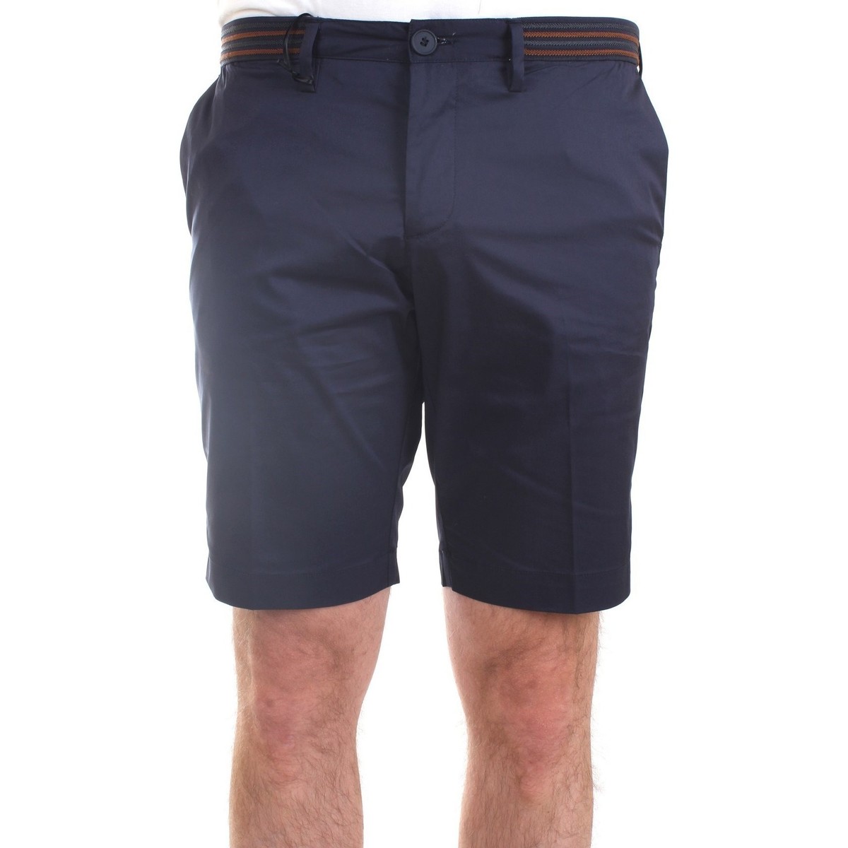 textil Hombre Shorts / Bermudas History Lab 22PL51606 Pantalones cortos hombre azul Azul