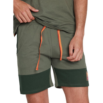 textil Hombre Shorts / Bermudas Admas Corto Earth Lois Verde