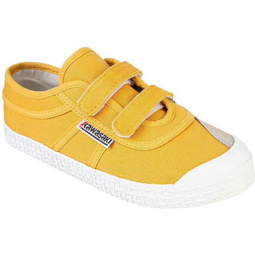 Zapatos Niños Deportivas Moda Kawasaki Original Kids Shoe W/velcro K202432 5005 Golden Rod Amarillo
